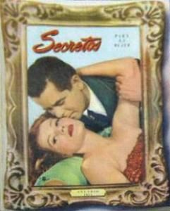 SECRETOS magazine side cover January 1953