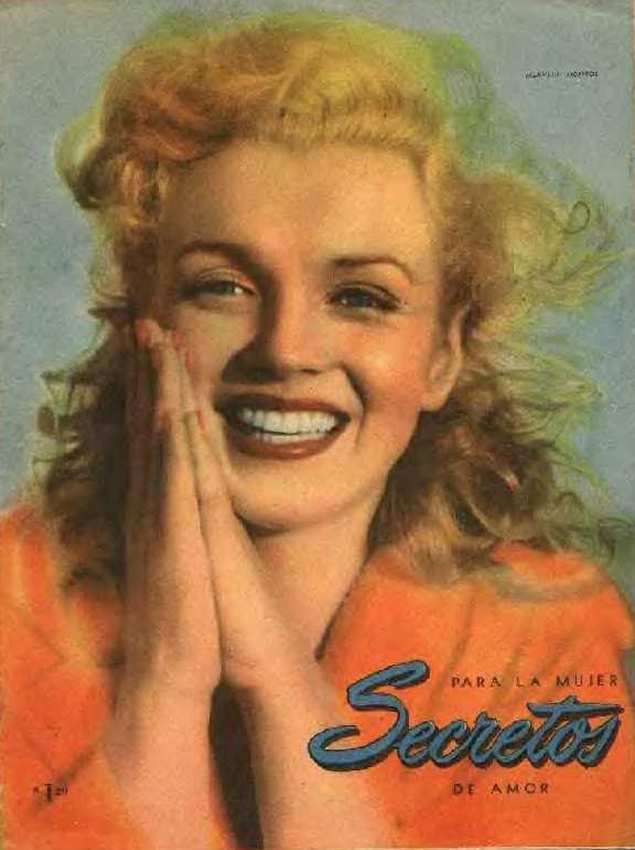 SECRETOS magazine side cover  1954