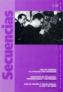 SECUENCIAS magazine side cover Issue 1 October 1994