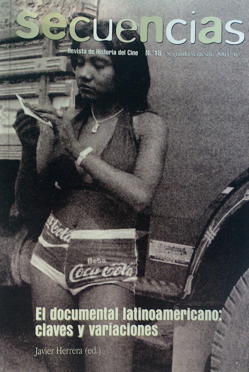 SECUENCIAS magazine side cover Issue 18 December 2003