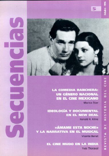 SECUENCIAS magazine side cover Issue 5 October 1996