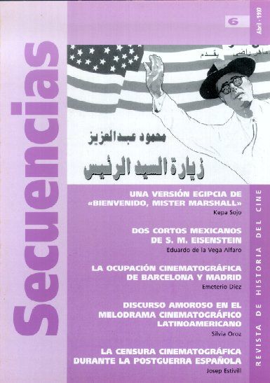 SECUENCIAS magazine side cover Issue 6 April 1997