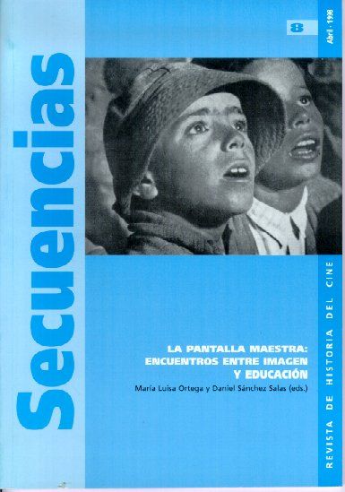 SECUENCIAS magazine side cover Issue 8 April 1998