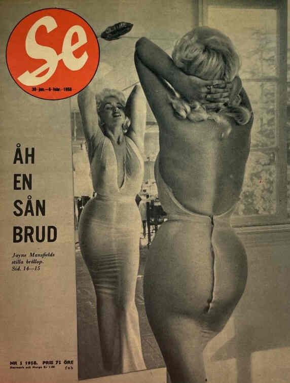 SE (Dk) magazine side cover 5 February 1958