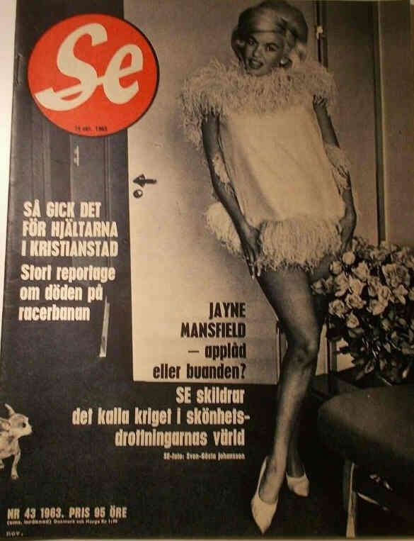 SE (Dk) magazine side cover Issue 43 24 October 1963