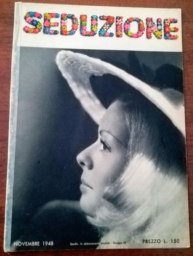 SEDUZIONE magazine side cover  November 1948