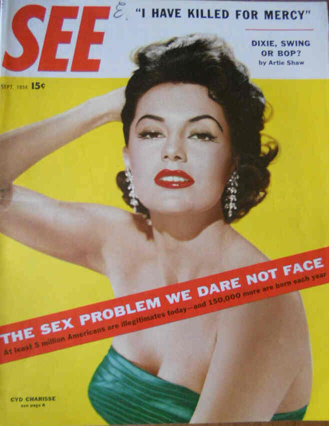 SEE (40s-50s) magazine side cover September 1954