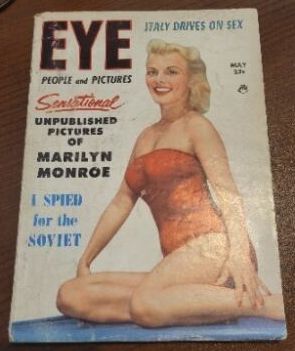 EYE magazine side cover  Vol 3 No  5  May 1953