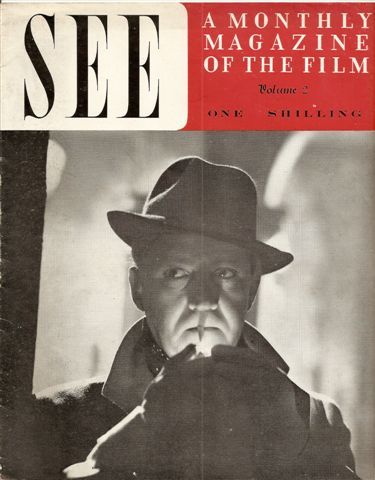SEE (UK) magazine side cover Issue 2  1947