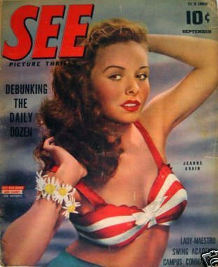 SEE (40s-50s) magazine side cover September 1943