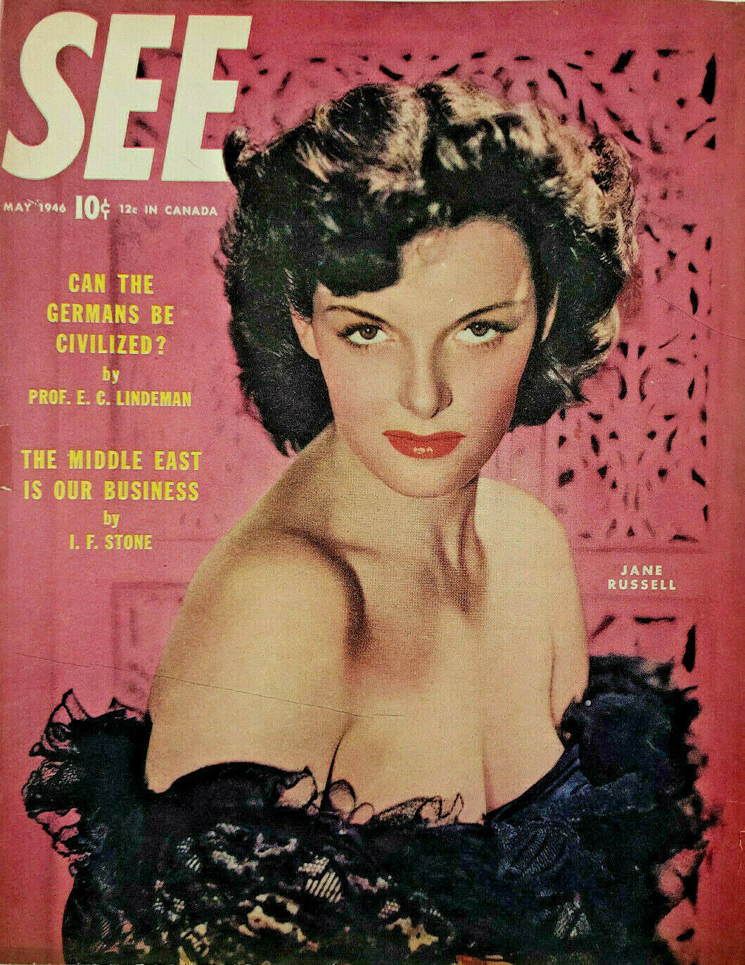 SEE (40s-50s) magazine side cover May 1946