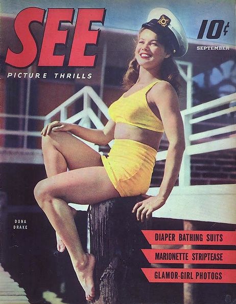 SEE (40s-50s) magazine side cover  September 1942