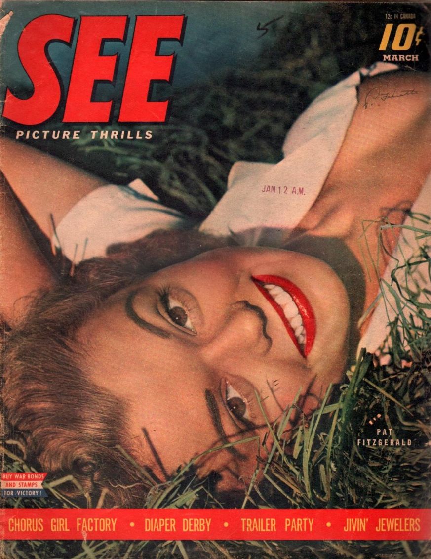 SEE (40s-50s) magazine side cover  March 1943