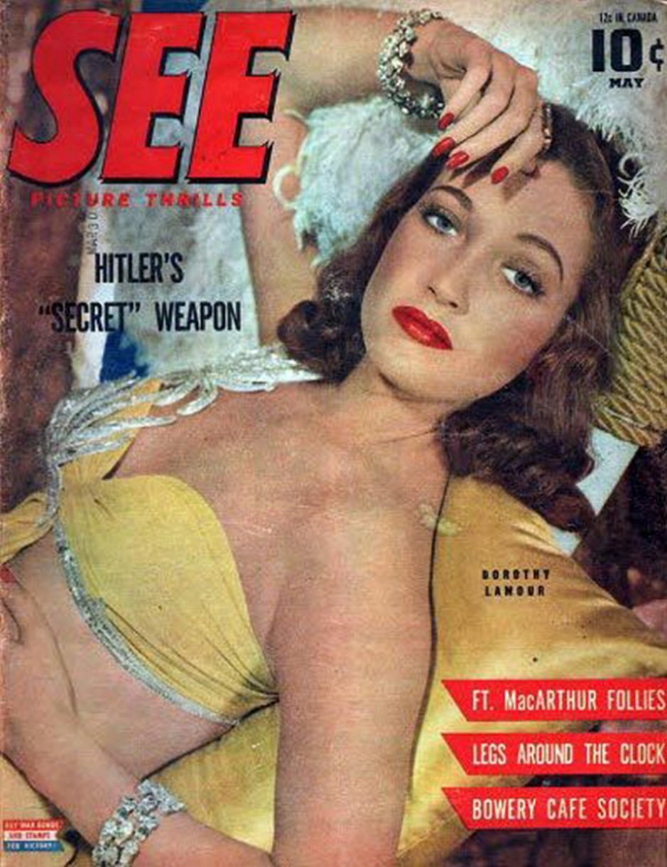 SEE (40s-50s) magazine side cover  May 1943