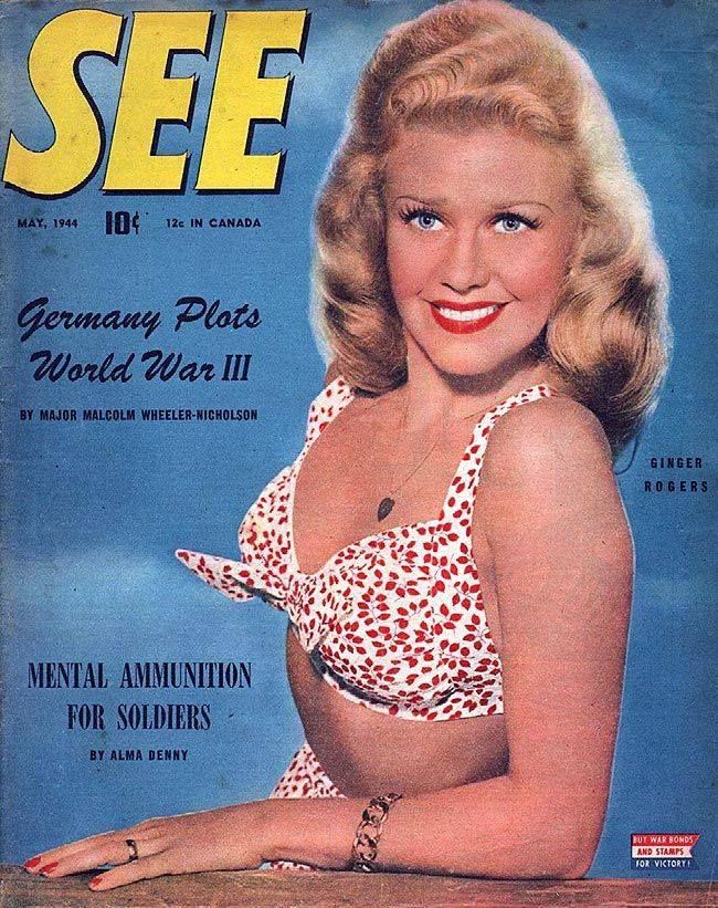 SEE (40s-50s) magazine side cover  May 1944