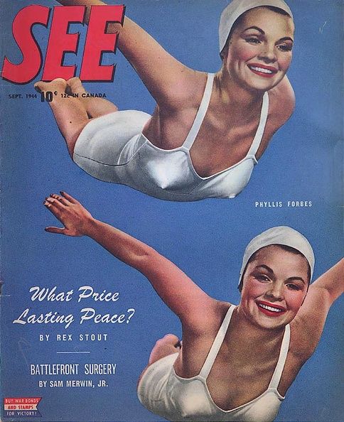 SEE (40s-50s) magazine side cover  September 1944