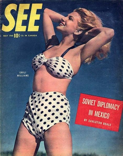 SEE (40s-50s) magazine side cover  May 1945
