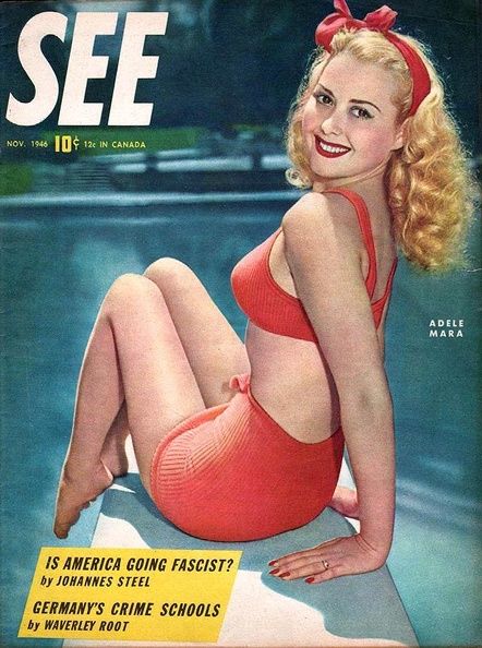 SEE (40s-50s) magazine side cover  November 1946