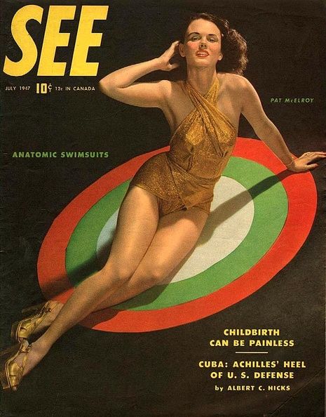 SEE (40s-50s) magazine side cover  July 1947