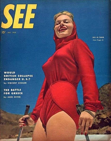 SEE (40s-50s) magazine side cover  January 1948