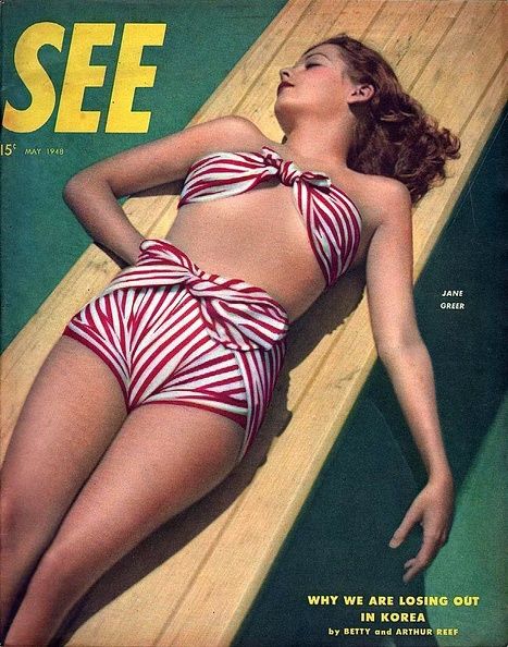 SEE (40s-50s) magazine side cover  May 1948