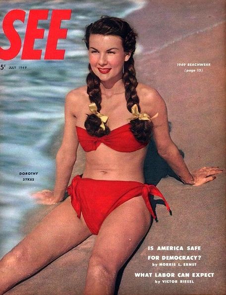 SEE (40s-50s) magazine side cover  July 1949