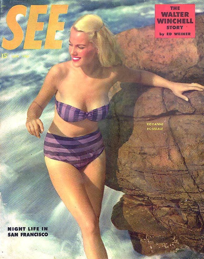 SEE (40s-50s) magazine side cover  November 1950