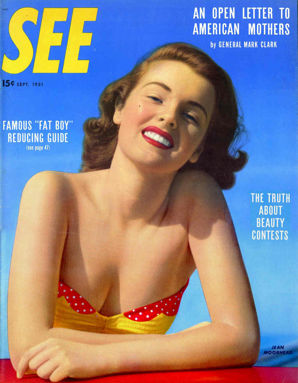 SEE (40s-50s) magazine side cover September 1951