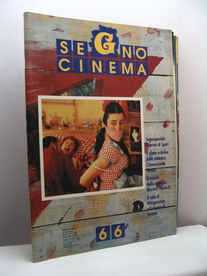 SEGNOCINEMA magazine side cover Issue 66  March- January 1994