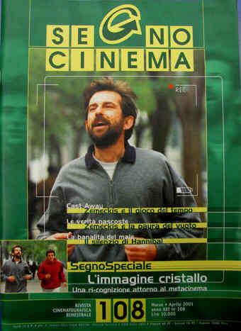 SEGNOCINEMA magazine side cover Issue 108 March/April 2001