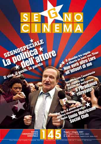 SEGNOCINEMA magazine side cover Issue 145 May/June 2007