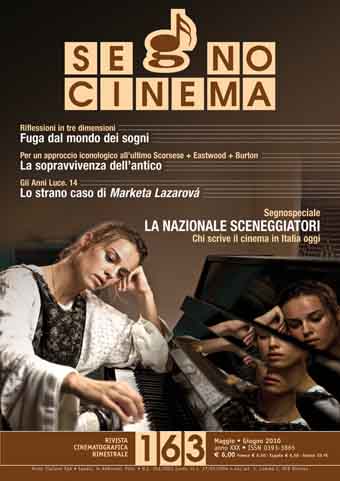 SEGNOCINEMA magazine side cover Issue 163 May/June 2010