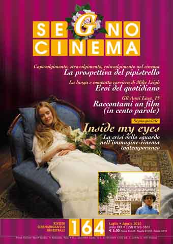 SEGNOCINEMA magazine side cover Issue 164 July/August 2010