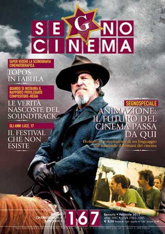 SEGNOCINEMA magazine side cover Issue 167 January/February 2011