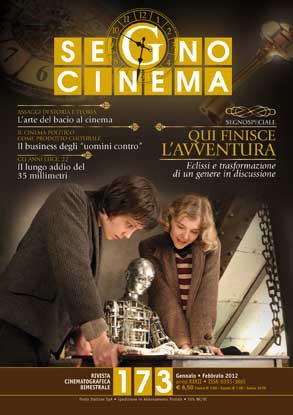 SEGNOCINEMA magazine side cover Issue 173 January/February 2012