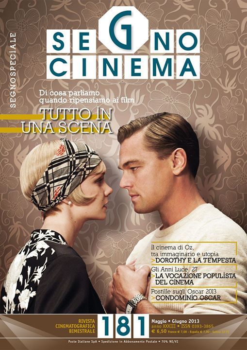 SEGNOCINEMA magazine side cover Issue 181 May/June 2013