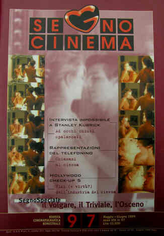 SEGNOCINEMA magazine side cover Issue 97 May/June 1999