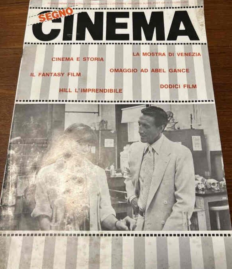 SEGNOCINEMA magazine side cover Issue 2   1981