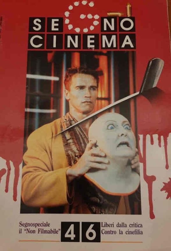 SEGNOCINEMA magazine side cover Issue 46   1990