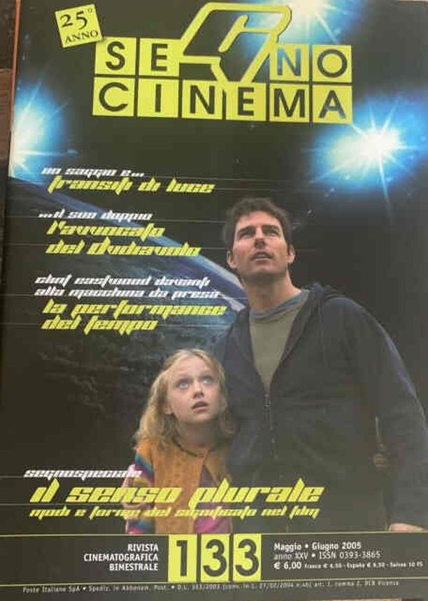 SEGNOCINEMA magazine side cover Issue 133  May/June 2005