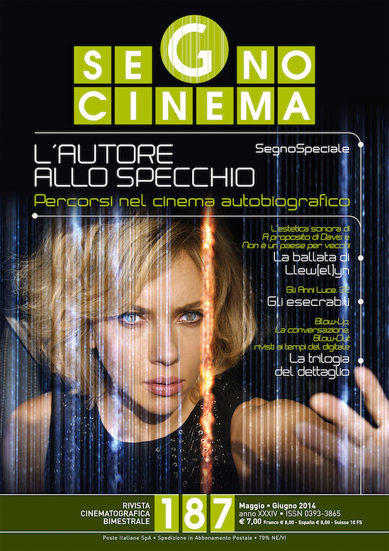 SEGNOCINEMA magazine side cover Issue 187 May/June 2014