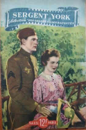 SELECTION NOS GRANDS FILMS RACONTES magazine side cover Issue 13  1946