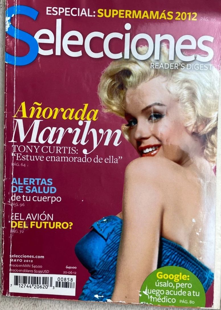 SELECCIONES (MX) magazine side cover  May 2012