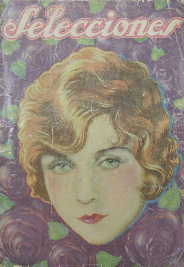 SELECCIONES magazine side cover Issue 26  November 1927