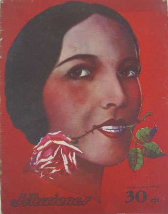 SELECCIONES magazine side cover Issue 34  March 1928