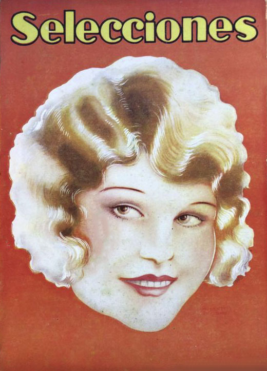 SELECCIONES magazine side cover Issue 45  October 1928