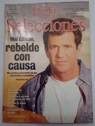 SELECCIONES (MX) magazine side cover  October 1998