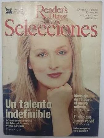 SELECCIONES (MX) magazine side cover  January 2000