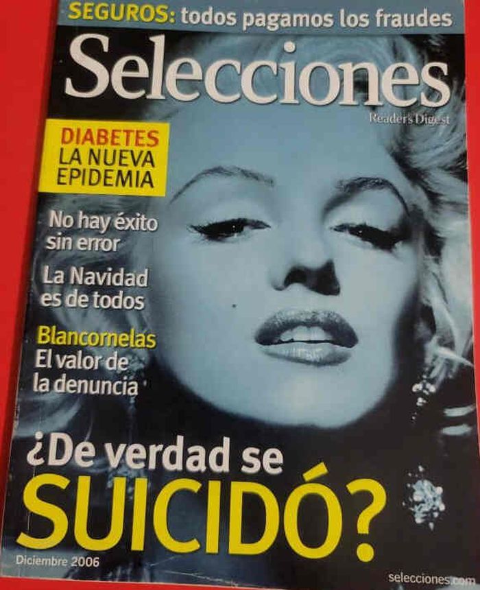 SELECCIONES (MX) magazine side cover  December 2006