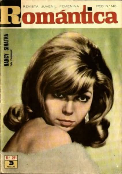 SELECCION ROMANTICA magazine side cover Issue 251  July 1966